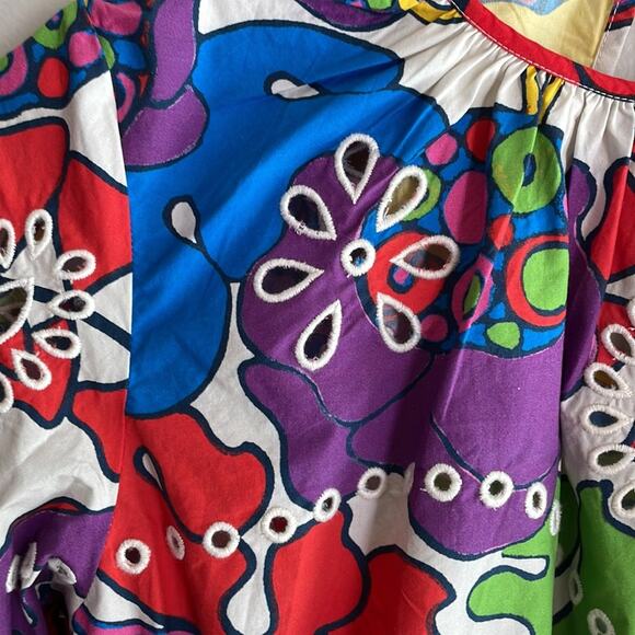 Rhode Adeline Top Woodstock Floral Rainbow - Picture 5 of 14